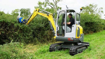 Slanetrac HS-75 Sägekopf, Astsäge, Hochentaster für Bagger, Bagger Astschere